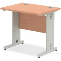 Dynamic Impulse Rectangular Desk with Cable Managed Legs - 800mm x 600mm