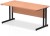 Dynamic Impulse Rectangular Desk with Twin Cantilever Legs - 1600mm x 600mm