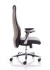 Dynamic Mien Executive Bonded Leather Chair - Black/Mink