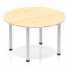 Dynamic Impulse Post Leg Circle Table - Maple