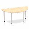 Dynamic Impulse Post Leg Semi-Circle Table - Maple