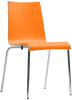 ORN Michigan Colour Finish Bistro Chair - Orange