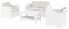 Zap Monaco Rattan Lounge Set - White