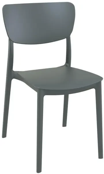 Siesta Monna Stacking Sidechair - Dark Grey