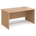 Gentoo Rectangular Desk with Panel End Legs - 1400mm x 800mm