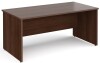 Gentoo Rectangular Desk with Panel End Legs - 1600mm x 800mm - Walnut