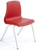 Metalliform NP Classroom Chairs Size 1 (3-4 Years) - Red