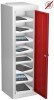 Probe TabBox Single Door 8 Compartment Locker - 1000 x 305 x 305mm - Red (Similar to BS 04 E53)