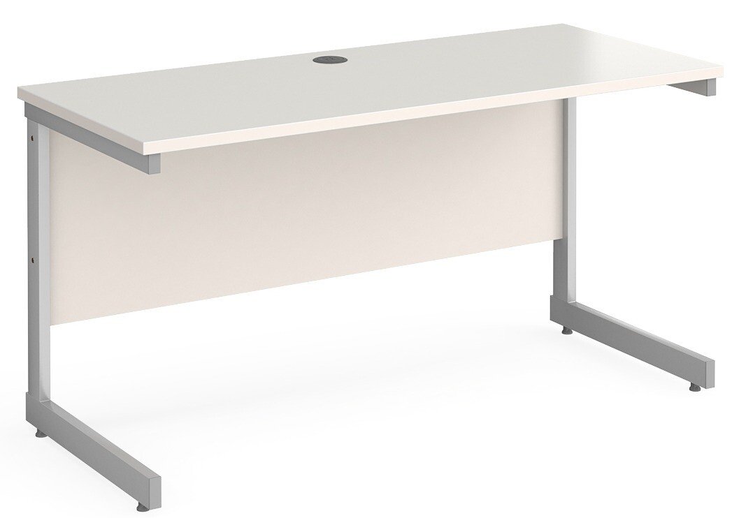 UPLIFT Desk - Ready to customize our 4-Leg Fixed Seated Height Side Table  to fit your workspace needs? With over 100 quick ship top styles available,  and four frame colors, you can