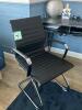 Nautilus Aura Medium Leather Bonded Executive Cantilever Chair