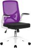 Nautilus Oyster Folding Mesh Chair - Purple
