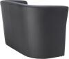 TC Tub Sofa Faux Leather - Black