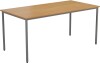 TC Multipurpose Rectangular Table - 1600 x 800mm - Oak