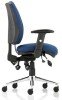 Dynamic Chiro Medium Back Chair Bespoke Fabric with Arms