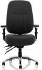 Dynamic Barcelona Deluxe Fabric Chair - Black