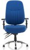 Dynamic Barcelona Deluxe Fabric Chair - Blue