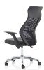 Dynamic Baye Mesh and Faux Leather Operator Chair - Black