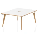 Dynamic Oslo Bench Desk Two Person Back To Back - 1200 x 1600mm