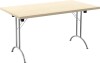 TC One Union Folding Rectangular Table - 1400 x 800mm - Maple (8-10 Week lead time)