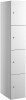 Probe BuzzBox Four Compartment Satin Effect Locker - 1780 x 305 x 470mm - White
