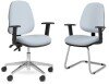 Elite Team Plus Upholstered Draughtsman Chair with 1D Arms
