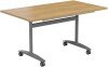 TC One Tilting Rectangular Table - 1400 x 700mm - Nova Oak