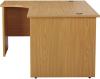 TC Panel Right Hand Radial Desk - 1800 x 1200mm