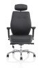 Dynamic Domino Bonded Leather Chair