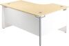 TC Panel Right Hand Radial Desk - 1800 x 1200mm