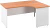 TC Panel Right Hand Radial Desk - 1400 x 1200mm