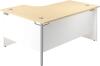 TC Panel Right Hand Radial Desk - 1200 x 1200mm