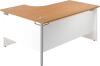 TC Panel Right Hand Radial Desk - 1200 x 1200mm