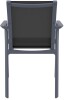 Zap Pacific Armchair - Dark Grey / Black