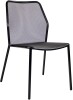 Zap Palma Outdoor Sidechair - Black