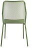 Zap Palma Outdoor Sidechair - Olive Green