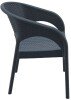 Zap Panama Armchair - Dark Grey