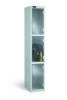 Probe Three Compartment Clear Door Single Nest Locker - 1780 x 305 x 460mm
