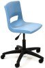 KI Postura+ Task Chair - Black Base - 730-855mm Height - 14+ Years - Powder Blue