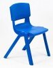 KI Postura+ Classroom Chair - 780mm Height - 11-13 Years - Ink Blue