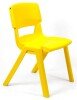 KI Postura+ Classroom Chair - 800mm Height - 14+ Years - Sun Yellow