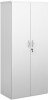 Dams Double Door Cupboard with 4 Shelves - 1790mm High - White