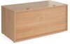 Gentoo Reception Modular Straight Base Unit - 1600 x 800mm - Beech