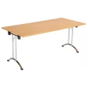 TC One Union Folding Rectangular Table - 1600 x 700mm