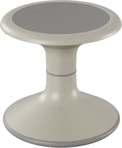 KI Ricochet Stool - 300mm Height - Ash Grey