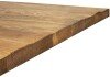 Zap Rustic Square Table Top - 600 x 600mm - Rustic Antique Oak