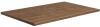 Zap Rustic Rectangular Table Top - 1200 x 700mm - Rustic Smoked Oak