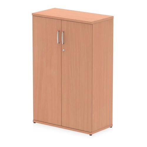 Dynamic Impulse Cupboard 1200mm High - 2 Shelf - Beech