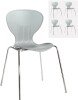 Dams Sienna - Classroom Chair (Pack of 4) - Grey