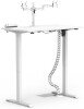 Formetiq Sit-Stand Desk & Accessories Bundle - Monitor Arm, Under Desk Power Module, Boost Power Module, Power Cable & Cable Spine - White
