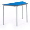 Metalliform Fully Welded Trapezoidal Table - MDF Edge - 1100 x 550mm